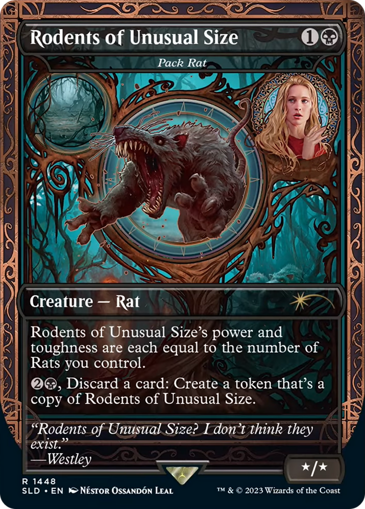 Rodents of Unusual Size - Pack Rat [Secret Lair Drop Series] | Grognard Games