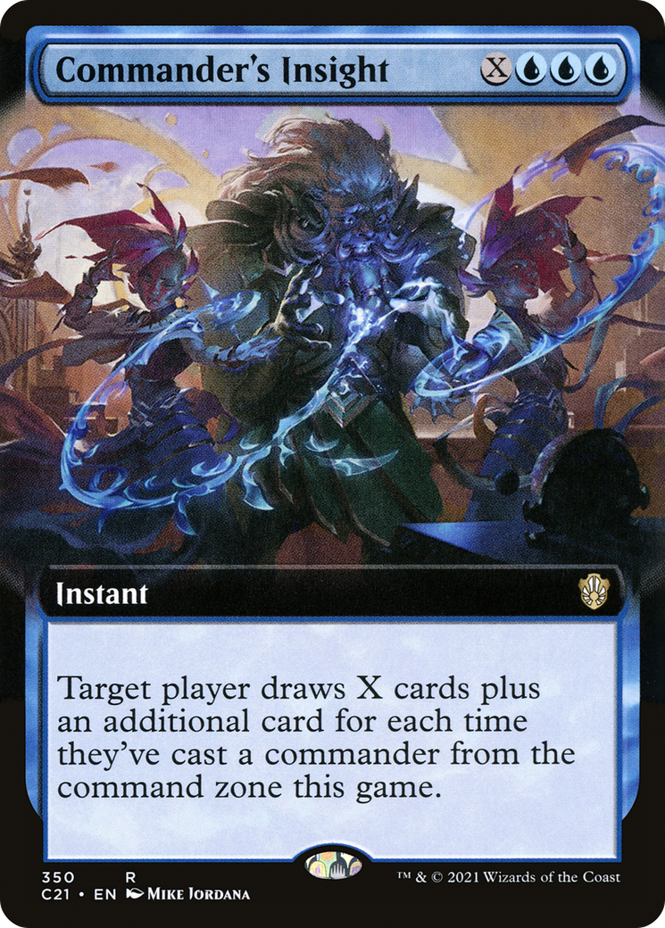 Commander's Insight (Extended) [Commander 2021] | Grognard Games