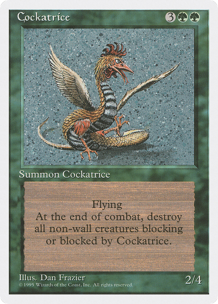 Cockatrice [Fourth Edition] | Grognard Games