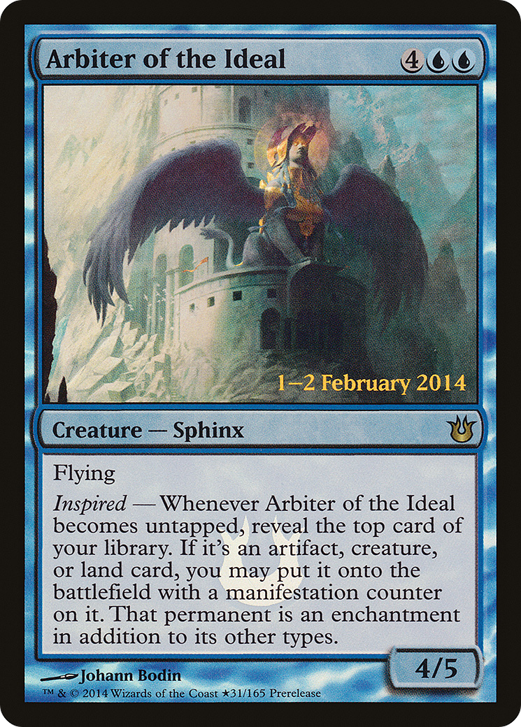 Arbiter of the Ideal  [Born of the Gods Prerelease Promos] | Grognard Games