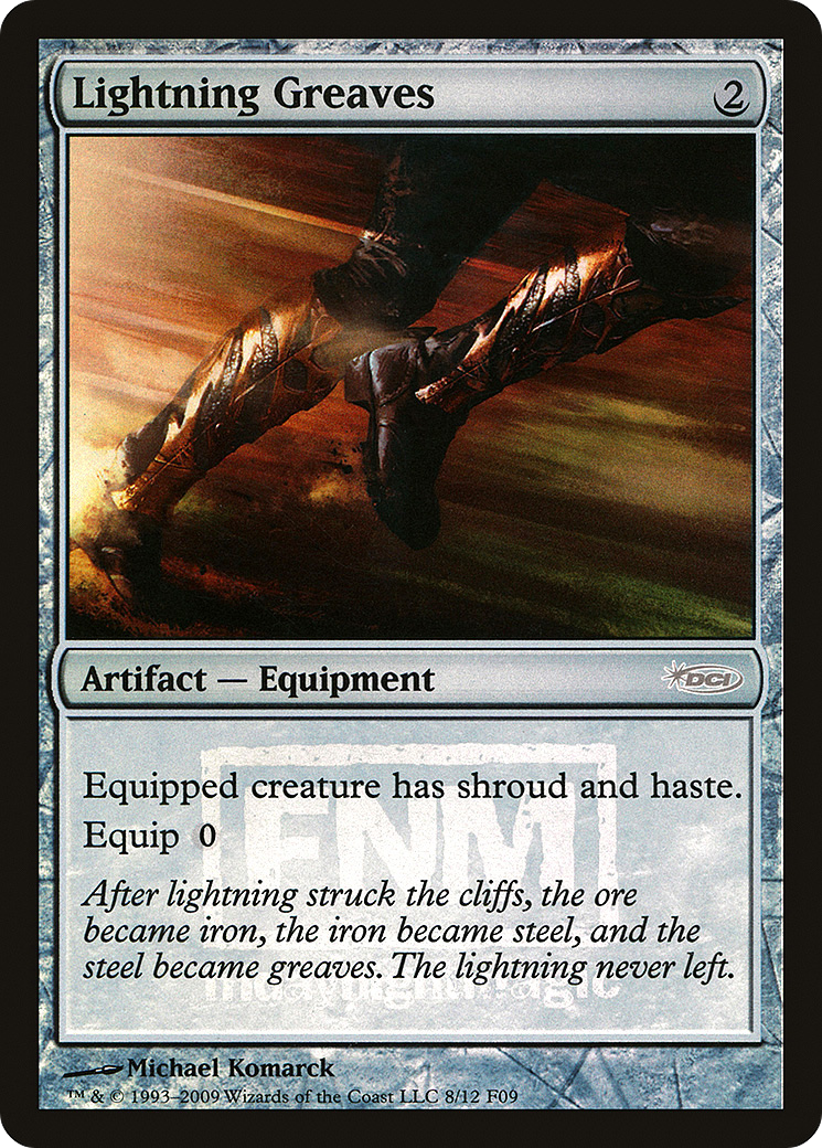 Lightning Greaves [Friday Night Magic 2009] | Grognard Games