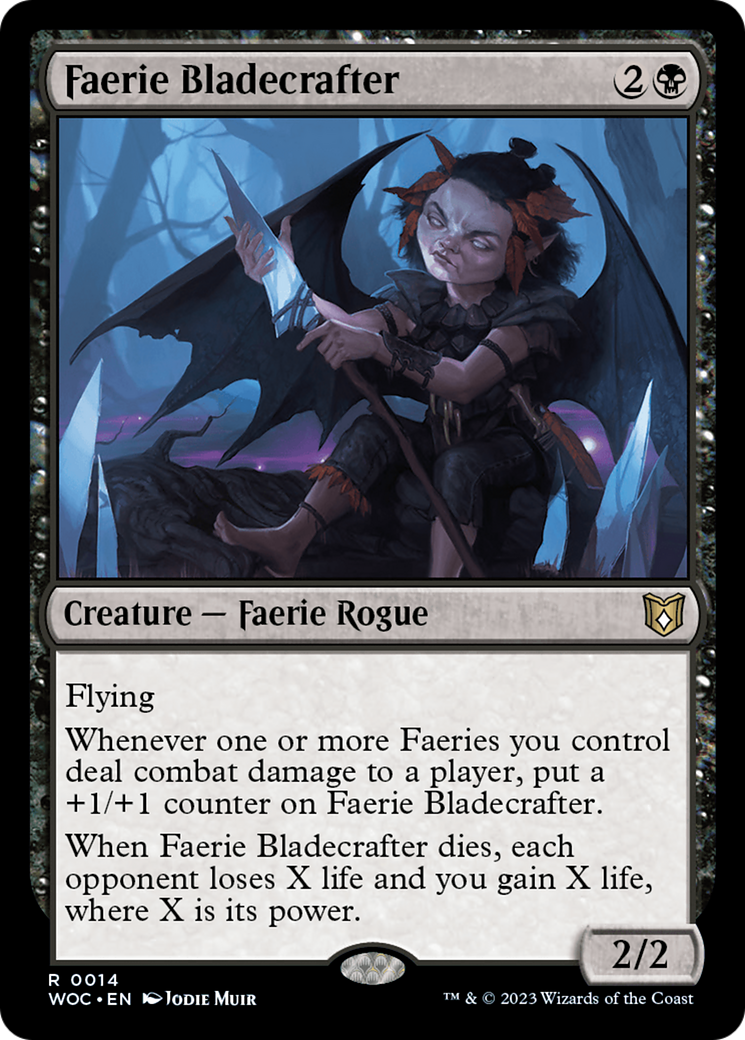 Faerie Bladecrafter [Wilds of Eldraine Commander] | Grognard Games