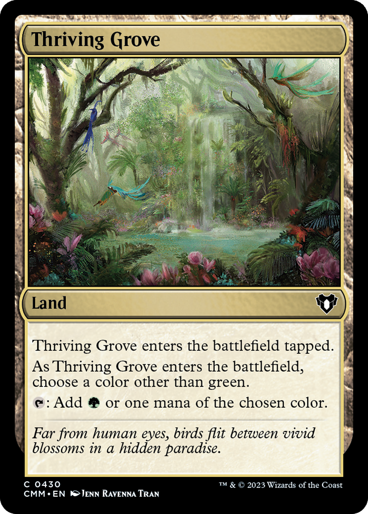 Thriving Grove [Commander Masters] | Grognard Games