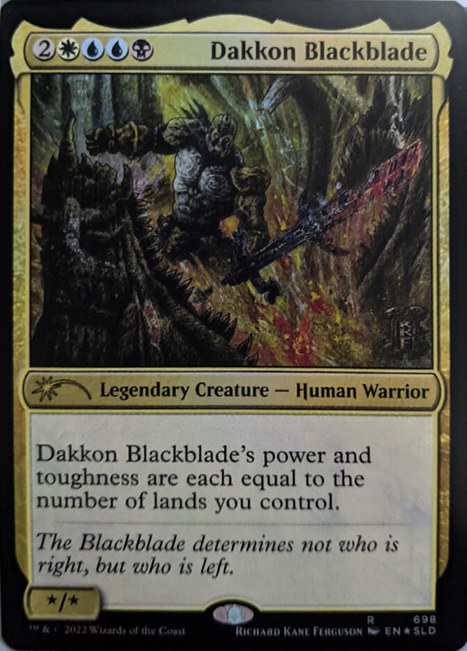 Dakkon Blackblade [Secret Lair Drop Promos] | Grognard Games