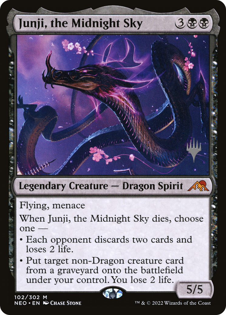 Junji, the Midnight Sky (Promo Pack) [Kamigawa: Neon Dynasty Promos] | Grognard Games