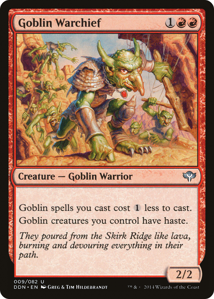 Goblin Warchief [Duel Decks: Speed vs. Cunning] | Grognard Games