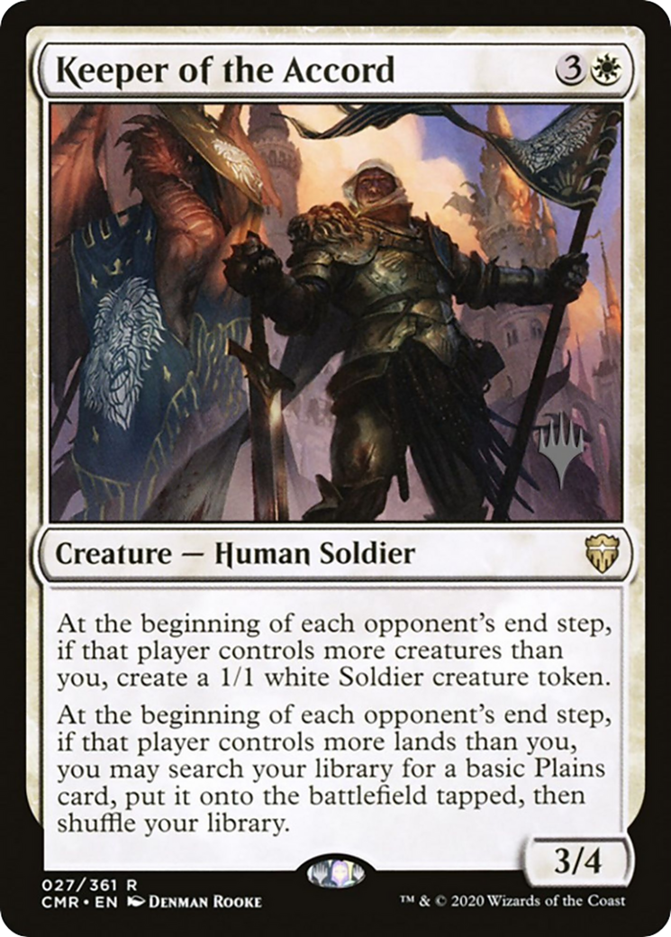 Keeper of the Accord (Promo Pack) [Murders at Karlov Manor Promos] | Grognard Games