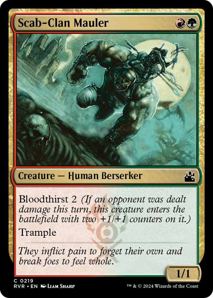 Scab-Clan Mauler [Ravnica Remastered] | Grognard Games