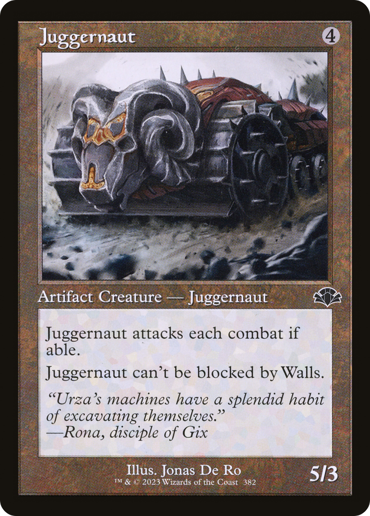 Juggernaut (Retro) [Dominaria Remastered] | Grognard Games