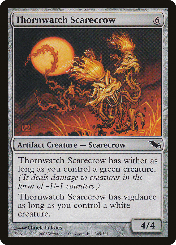 Thornwatch Scarecrow [Shadowmoor] | Grognard Games