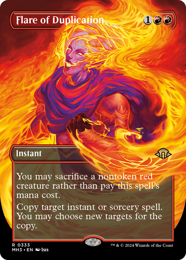 Flare of Duplication (Borderless) [Modern Horizons 3] | Grognard Games