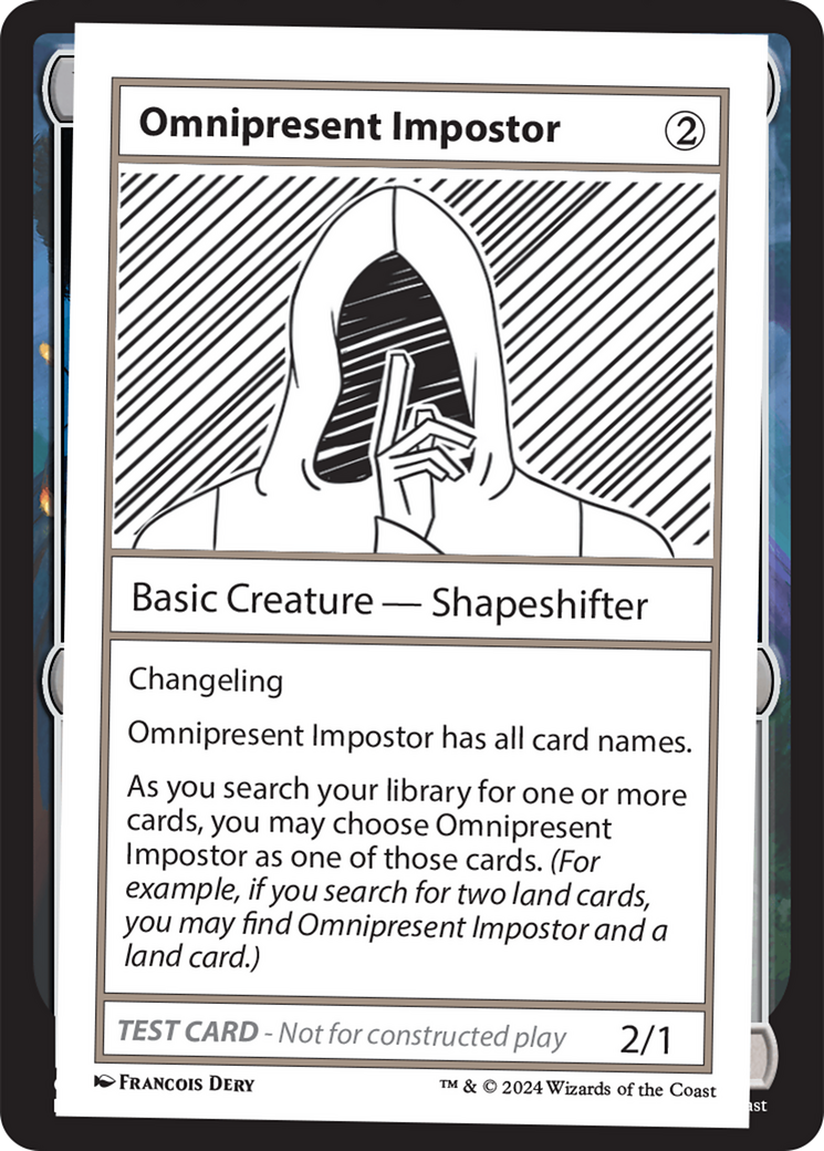 Omnipresent Impostor [Mystery Booster 2 Playtest Cards] | Grognard Games