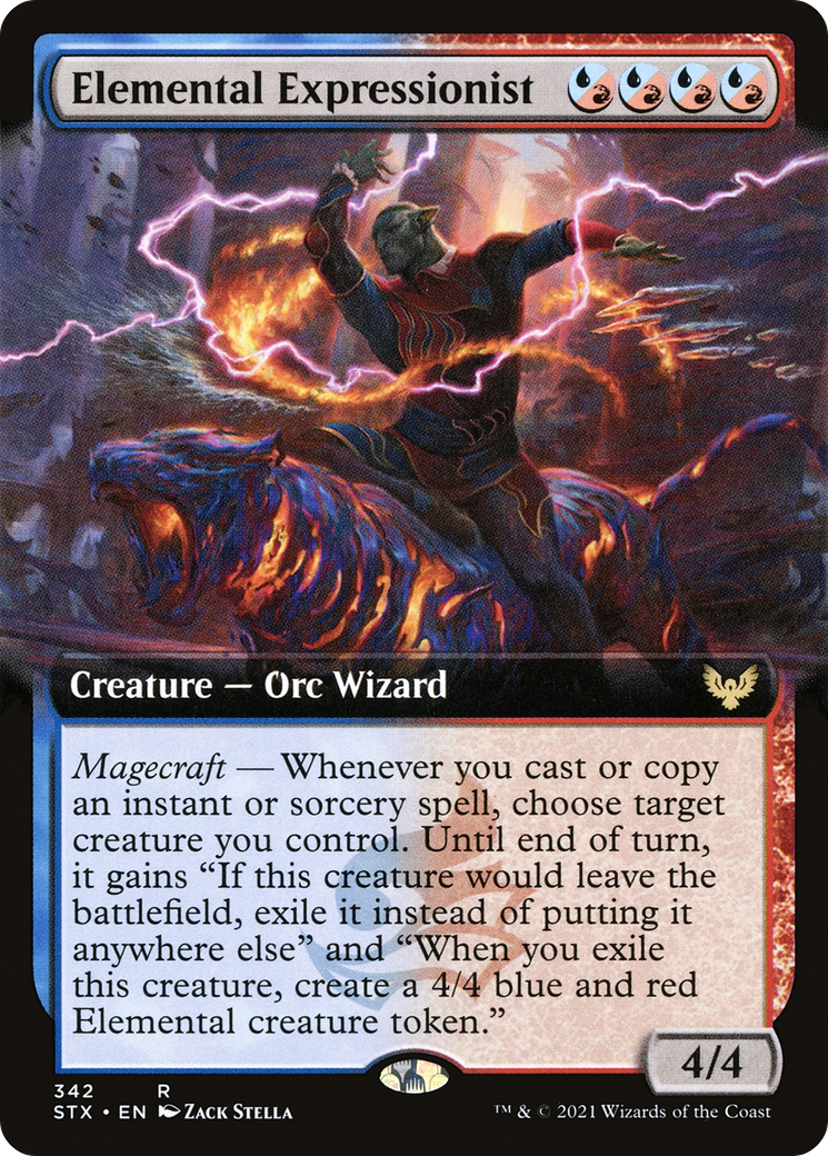 Elemental Expressionist (Extended) [Strixhaven: School of Mages] | Grognard Games