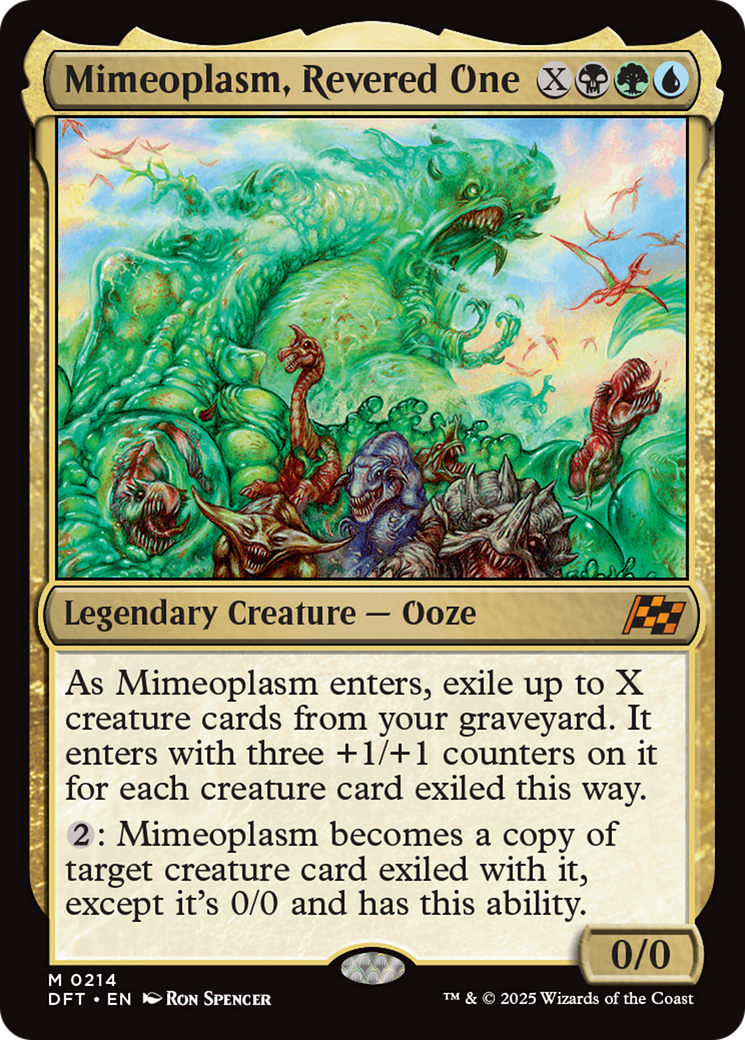 Mimeoplasm, Revered One [Aetherdrift] | Grognard Games