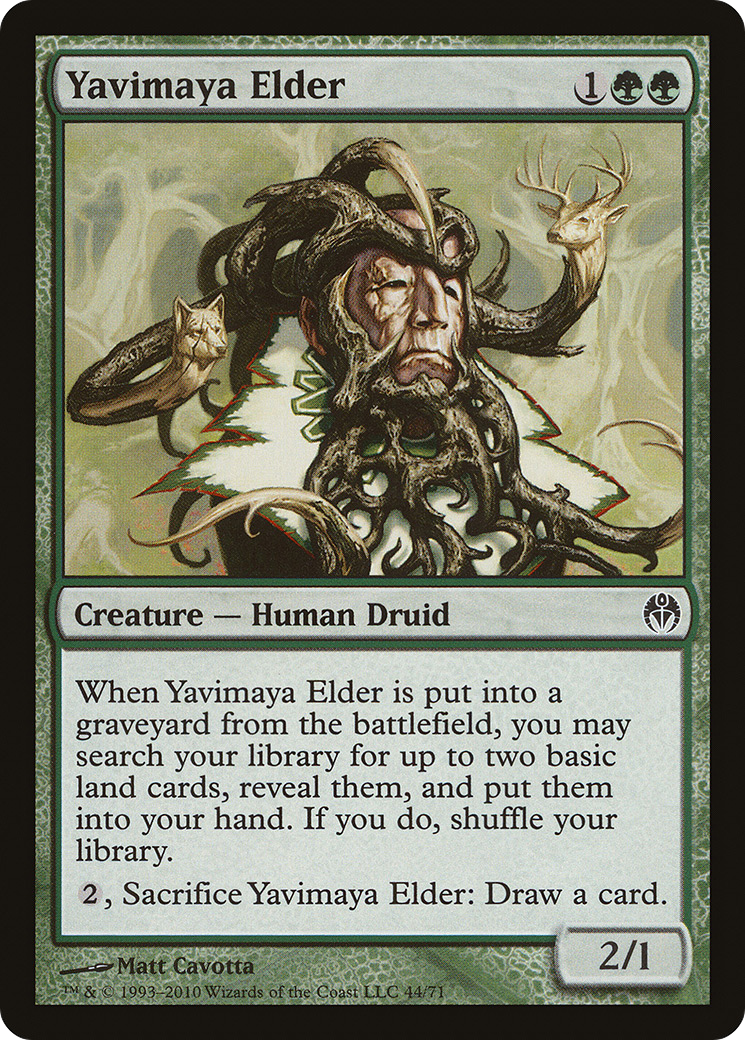 Yavimaya Elder [Duel Decks: Phyrexia vs. the Coalition] | Grognard Games