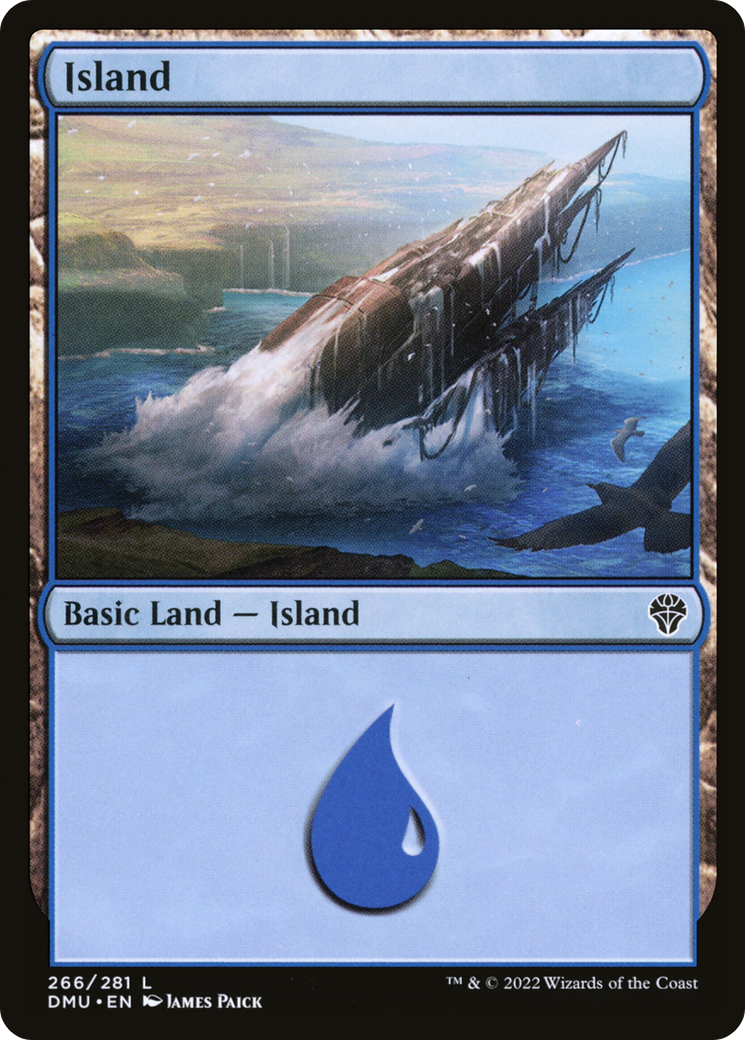 Island (DMU-266) - Dominaria United Foil | Grognard Games