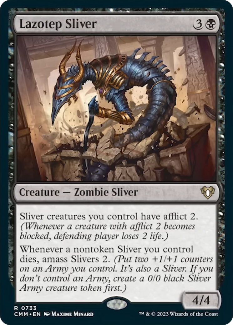 Lazotep Sliver [Commander Masters] | Grognard Games