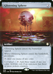 Glistening Sphere (Extended Art) [Phyrexia: All Will Be One Commander] | Grognard Games
