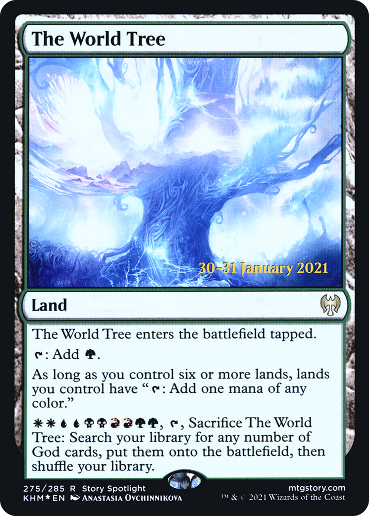 The World Tree [Kaldheim Prerelease Promos] | Grognard Games