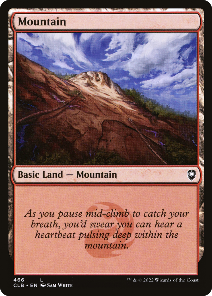 Mountain (466) [Commander Legends: Battle for Baldur's Gate] | Grognard Games