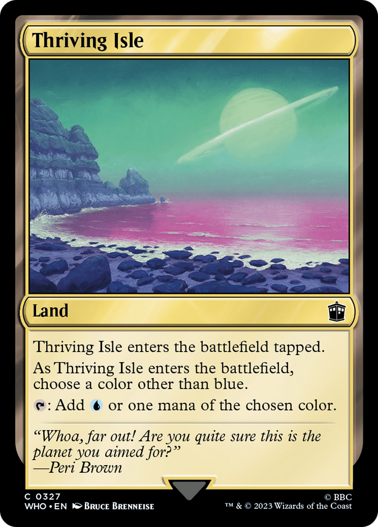 Thriving Isle [Doctor Who] | Grognard Games