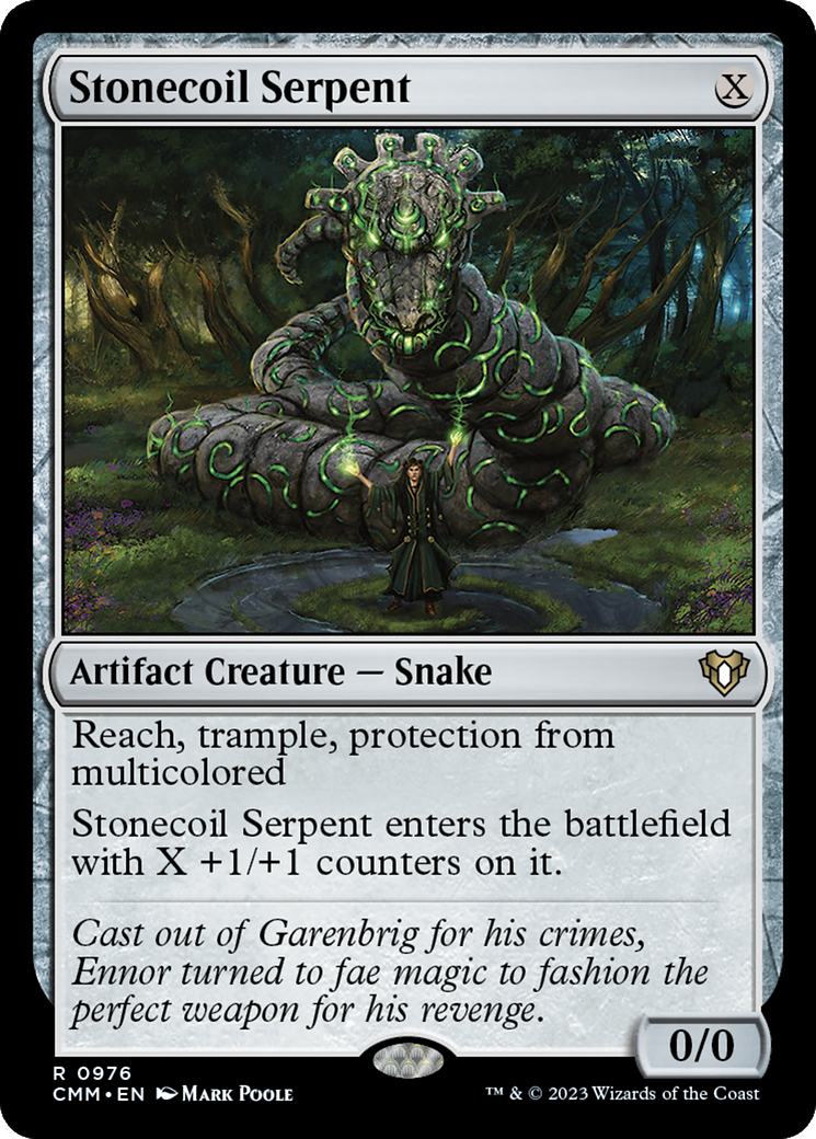 Stonecoil Serpent [Commander Masters] | Grognard Games