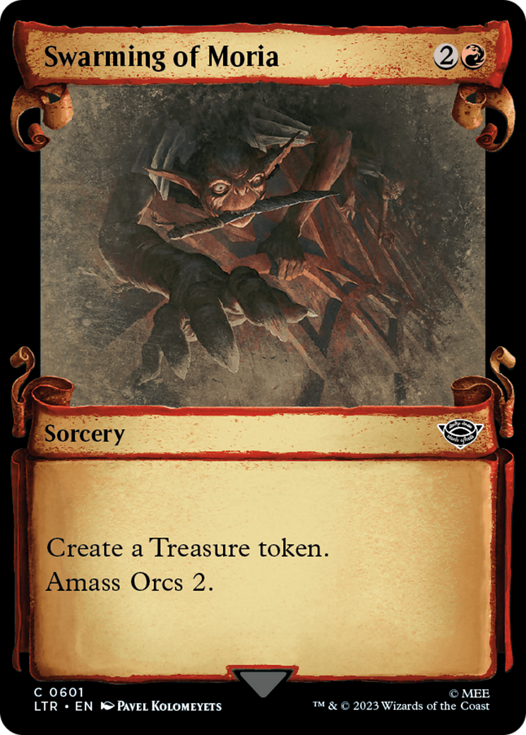 Swarming of Moria [The Lord of the Rings: Tales of Middle-Earth Showcase Scrolls] | Grognard Games