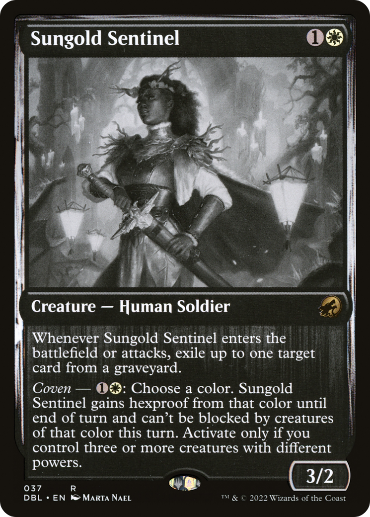 Sungold Sentinel [Innistrad: Double Feature] | Grognard Games