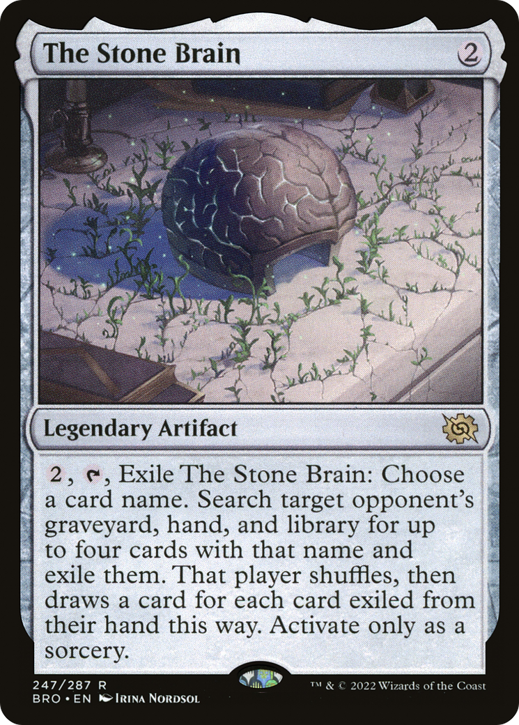 The Stone Brain [The Brothers' War] | Grognard Games