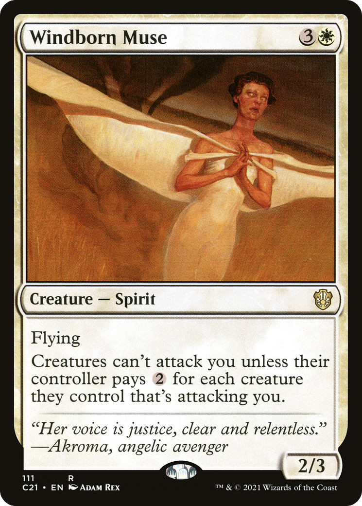Windborn Muse [Commander 2021] | Grognard Games