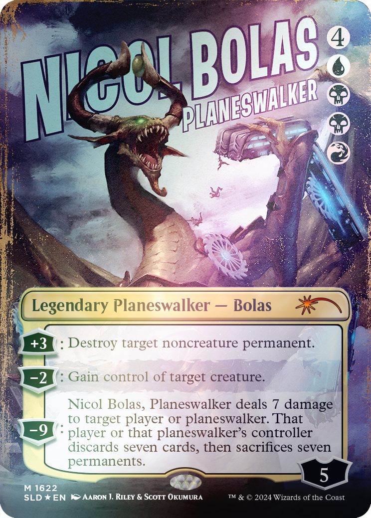 Nicol Bolas, Planeswalker (Rainbow Foil) [Secret Lair Drop Series] | Grognard Games