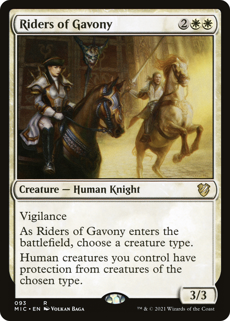 Riders of Gavony [Innistrad: Midnight Hunt Commander] | Grognard Games