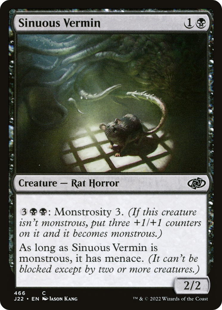 Sinuous Vermin [Jumpstart 2022] | Grognard Games