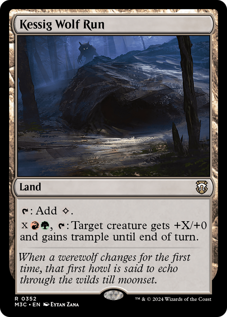 Kessig Wolf Run (Ripple Foil) [Modern Horizons 3 Commander] | Grognard Games