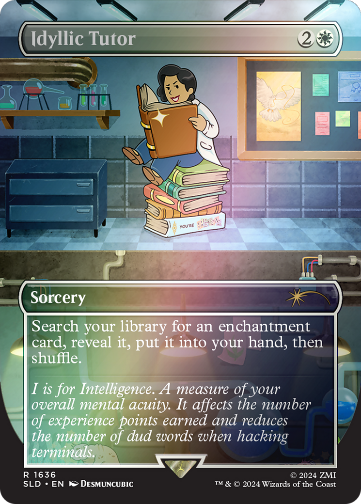 Idyllic Tutor (1636) (Rainbow Foil) [Secret Lair Drop Series] | Grognard Games