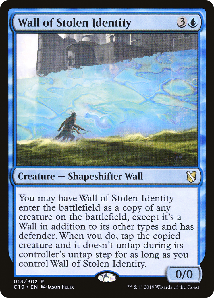 Wall of Stolen Identity [Commander 2019] | Grognard Games