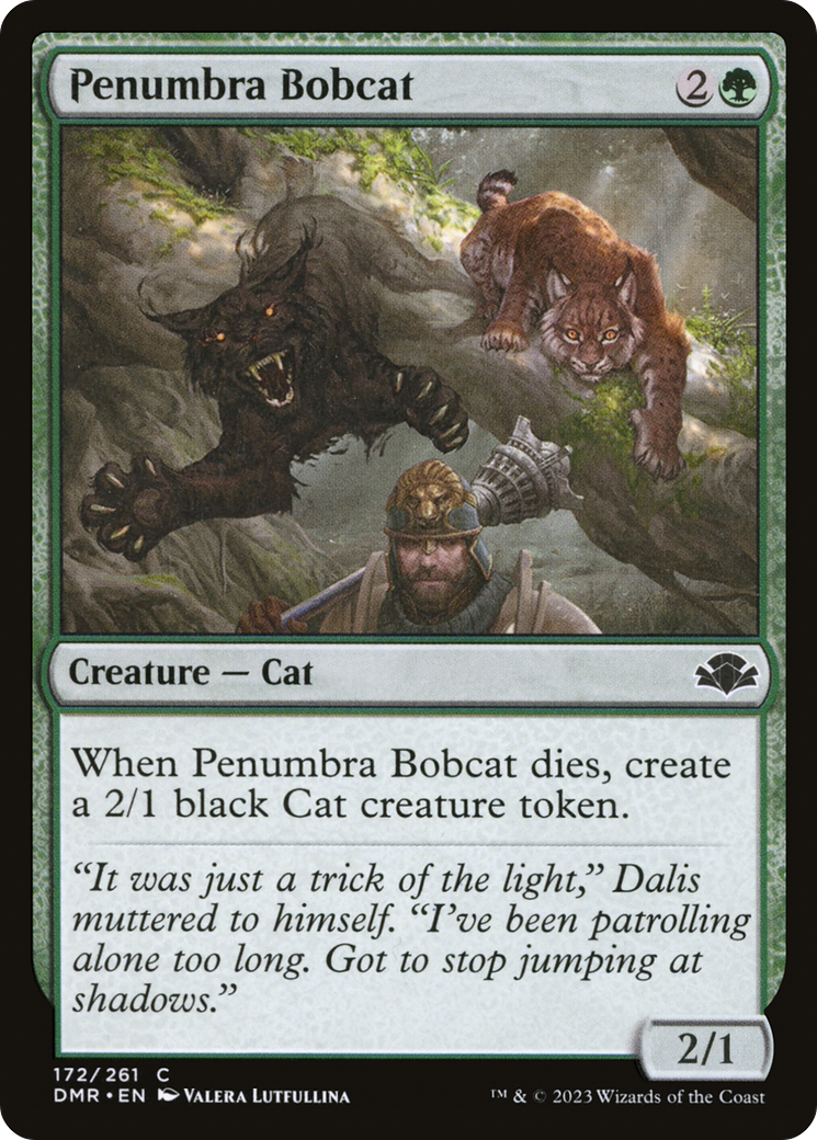 Penumbra Bobcat [Dominaria Remastered] | Grognard Games