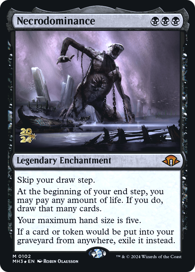 Necrodominance [Modern Horizons 3 Prerelease Promos] | Grognard Games