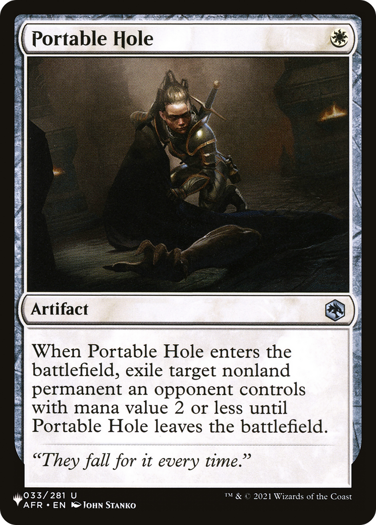 Portable Hole [The List] | Grognard Games