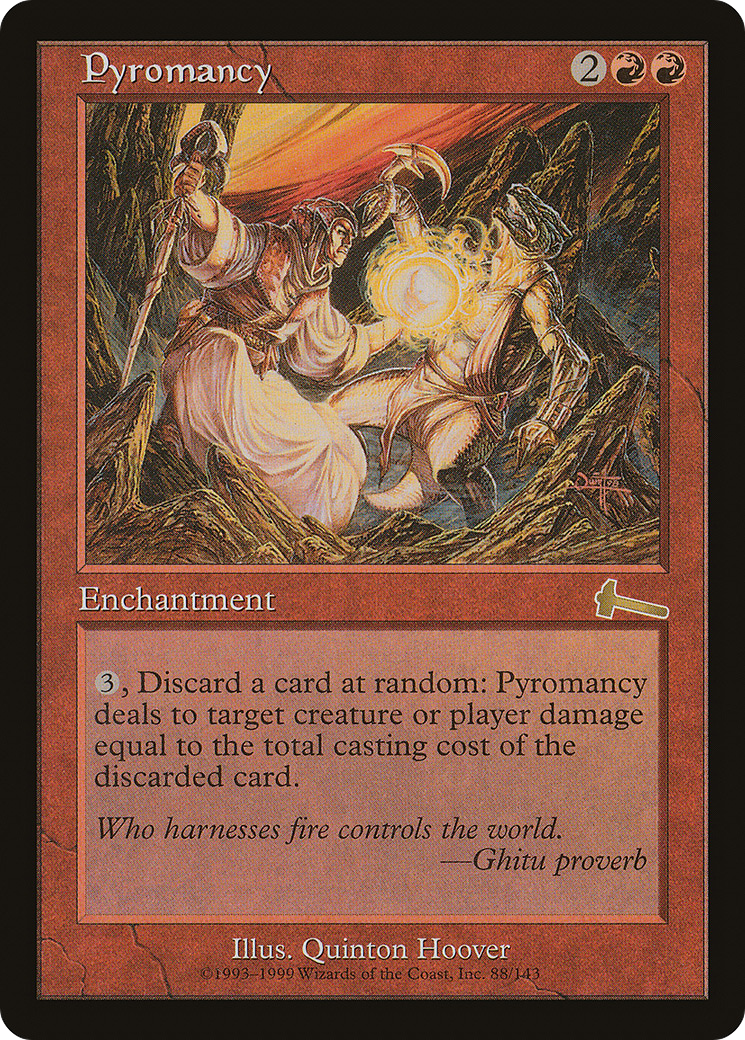 Pyromancy (ULG-088) - Urza's Legacy Foil | Grognard Games