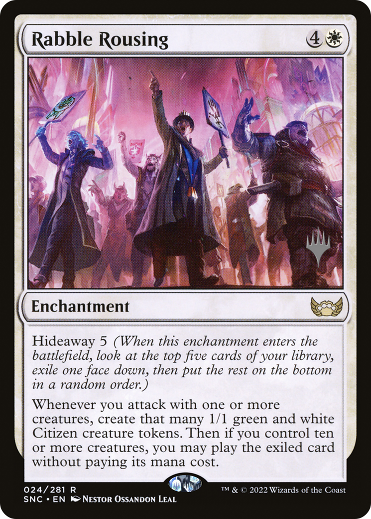 Rabble Rousing (Promo Pack) [Streets of New Capenna Promos] | Grognard Games