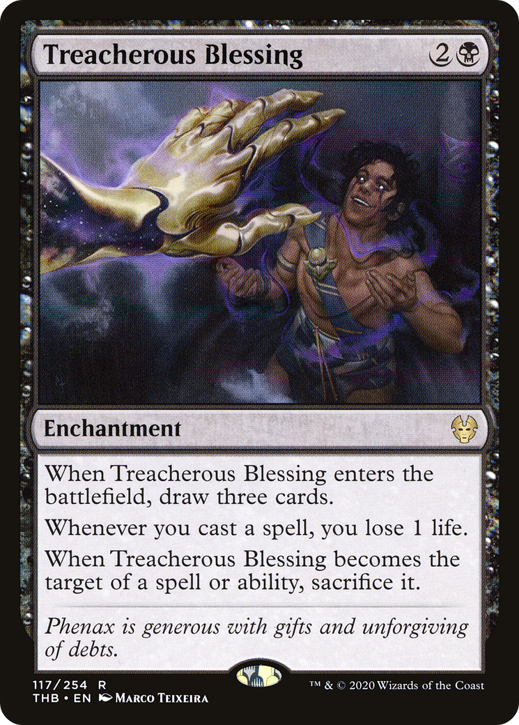 Treacherous Blessing [Theros Beyond Death] | Grognard Games