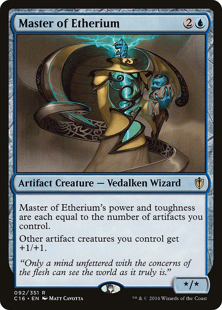 Master of Etherium [Commander 2016] | Grognard Games