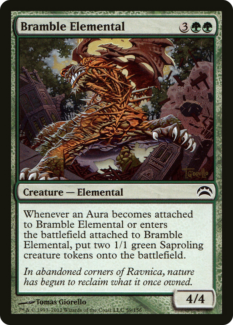 Bramble Elemental (PC2-059) - Planechase 2012 Foil | Grognard Games