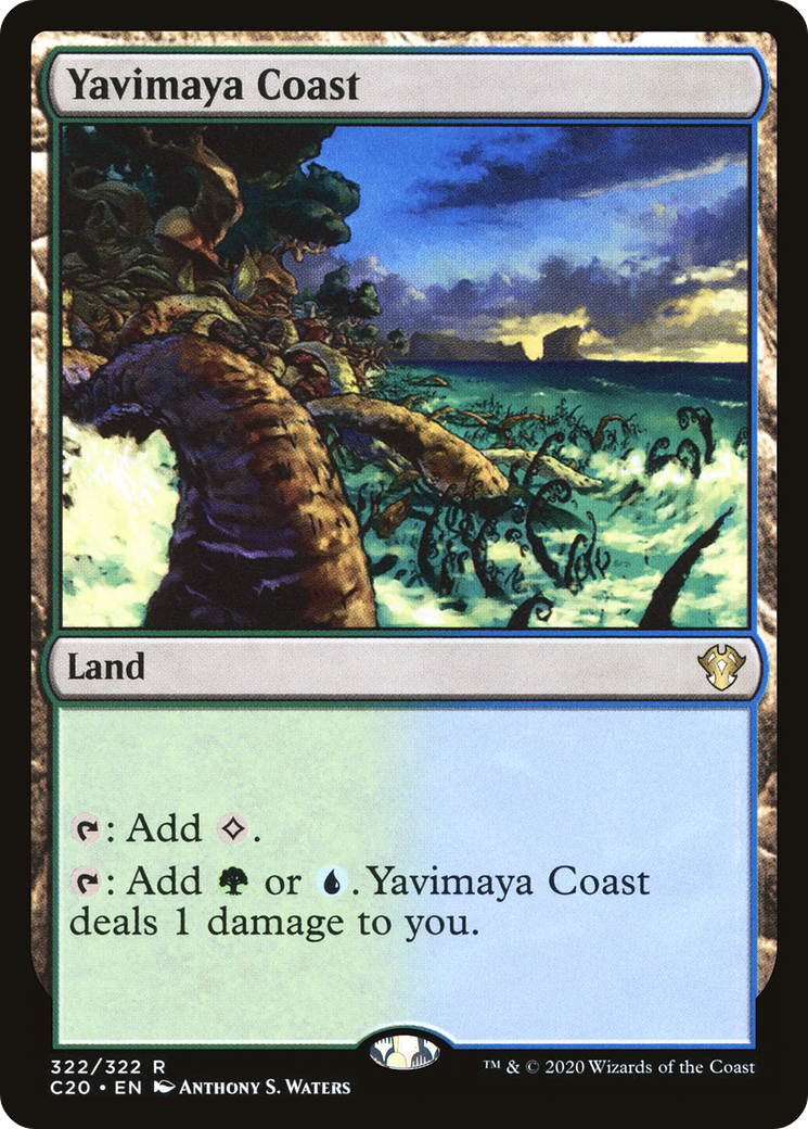 Yavimaya Coast [Commander 2020] | Grognard Games