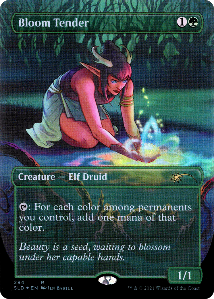 Bloom Tender (Borderless) [Secret Lair Drop Series] | Grognard Games