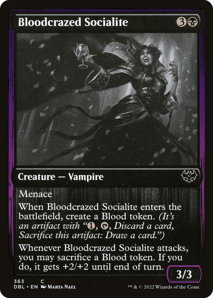Bloodcrazed Socialite [Innistrad: Double Feature] | Grognard Games