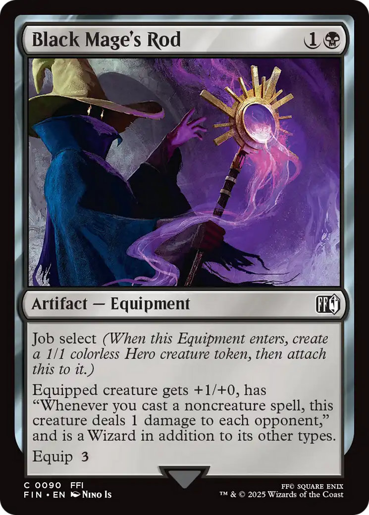 Black Mage's Rod [FINAL FANTASY] | Grognard Games