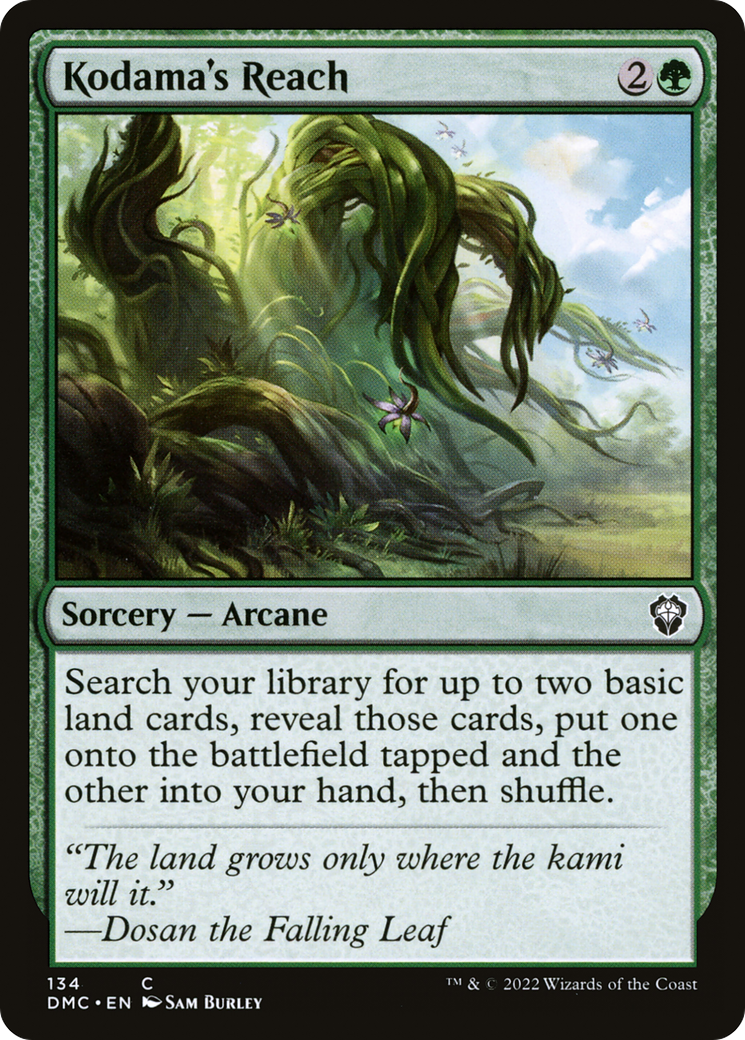 Kodama's Reach [Dominaria United Commander] | Grognard Games