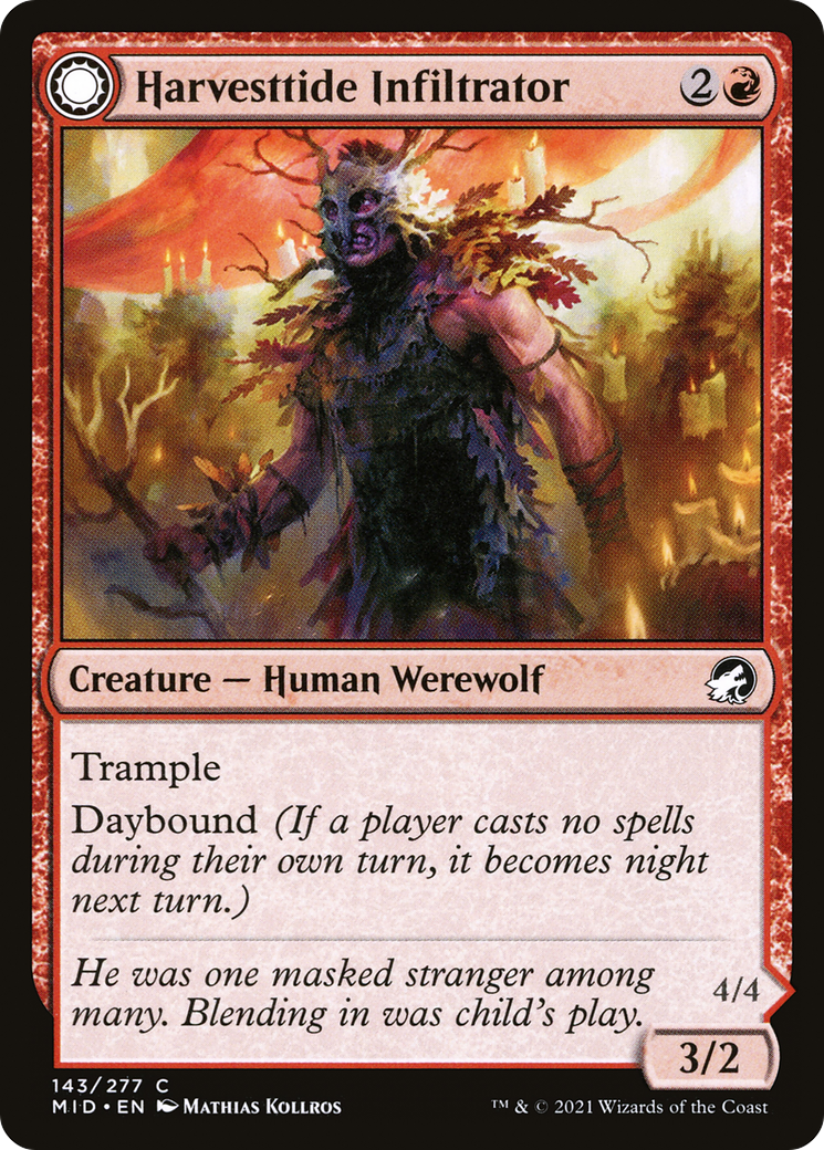Harvesttide Infiltrator // Harvesttide Assailant [Innistrad: Midnight Hunt] | Grognard Games